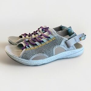 Merrell Bravada Bungee Sandals Womens 7 Gray Hiking Sport Comfort Paloma Outdoor